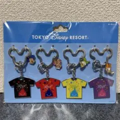 東京ディズニーリゾート Tシャツ型キーチェーン