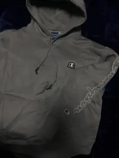 値下げ‪☆Champion グレー Mサイズ パーカー チャンピオン