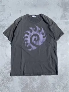 00s JINX BLIZZARD game Tshirt fade black