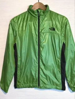 The North Face/軽量グリーンジャケット/M