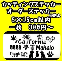 カッティングステッカーシート　オーダーメイド　車　釣り　ハンドメイド　携帯