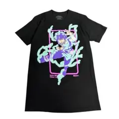 アニメTシャツ　僕のヒーローアカデミア　ヒロアカ　ブラック　M 古着 8Sb