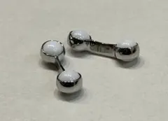 美品✨Dunhill◻️ダンヒルカフスリンク◻️シンメトリーデザイン