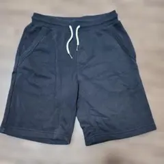 GU スウェットショートパンツ　黒　S