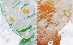 僕のヒーローアカデミア ヒロアカ 原画展 begining ポスター 緑谷 爆豪