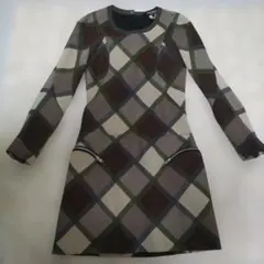 JUNYA WATANABE チェック柄ワンピース S