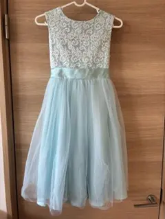 キッズ フォーマルドレス マザウェイズ　みずいろ 発表会 結婚式のサムネイル