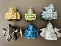 ガン消し SDガンダム ダイキャスト 7種セット バンダイ レトロ | Mercari