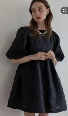 MEISM :バックリボンチュニックワンピース　shortのサムネイル