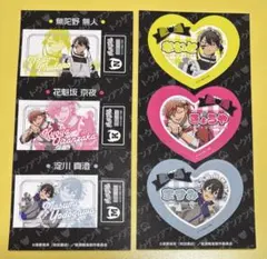 わ*ん様 桃源暗鬼【きゃらくたぶるステッカーズ2枚セット】淀川真澄＆花魁坂京夜＆