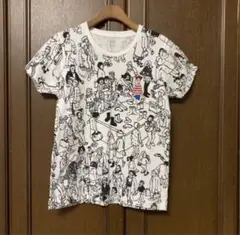 美品　グラニフ　ウォーリーをさがせ　半袖Tシャツのサムネイル