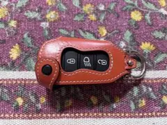 Peugeot ensu スマートキーケース レザー ブラウンのサムネイル
