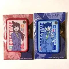 名探偵コナン　キャラタグ　工藤新一　毛利蘭