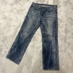 00s Levi’s 502 W36 ストレートデニムSWAG y2k 鬼ヒゲ