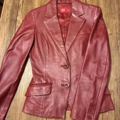 LOVE PETS レザー テーラードジャケット サイズ2