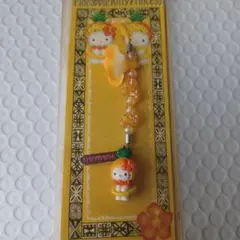 ⭐︎未使用⭐︎ご当地キティ ストラップ ハワイ ストラップ付き「日焼けキティちゃん」