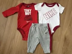 NIKE ベビー服 3点セット ロンパース パンツ