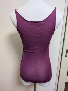 DONNA KARAN COLLECTION タンクトップ パープル
