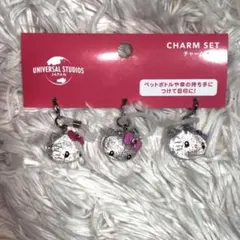 ユニバ キティちゃん 目印チャーム