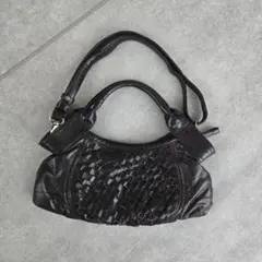 archive y2k grunge leather Shoulder Bag