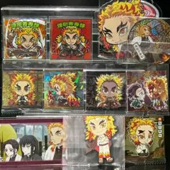 鬼滅の刃　デフォルメシール　/カード 鬼滅の刃マンチョコシール 煉獄杏寿郎
