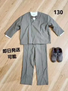 riziere ノーカラージャケット セットアップ 無印 シャツ 蝶ネクタイ