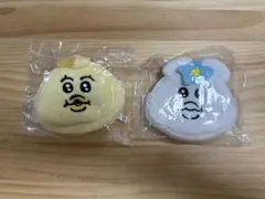 リバーシブルポーチ　んぽちゃむ&きみまろ 　2個セット