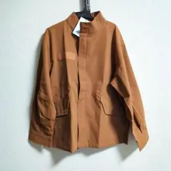 [新品]ペアマノン 130cm 子供服 薄手アウター ショートモッズコート