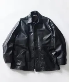 COOTIE Leather Car Coatクーティー レザー カーコート L - メルカリ