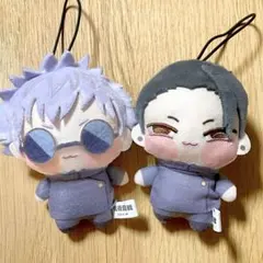 呪術廻戦 懐玉・玉折 ちょぴぬいぷち マスコット 五条悟 夏油傑 ぬいぐるみ