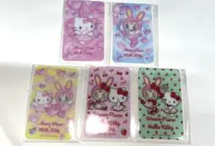セブンイレブン ハローキティ×メゾピアノ オリジナルカードミラー 全5種セット