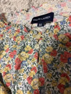 ラルフローレン　リバティ柄　チュニック80