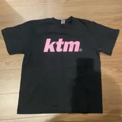 ktm Tシャツ 黒 ピンクデザイン