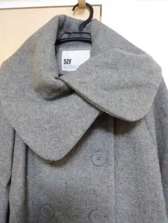 SLY／ウール素材オーバーコート