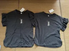 【新品】女の子　女児　半袖Tシャツ　2枚セット120 130 双子　姉妹　お揃い