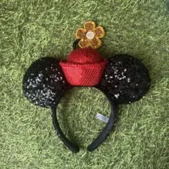 ミニーマウス スパンコールカチューシャ