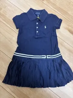 Polo Ralph Lauren ネイビー ポロワンピース 2T