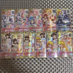 アイカツオンパレード カードセット サイン入り 11枚