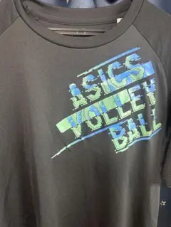 ASICS ボレーボールシャツ 黒