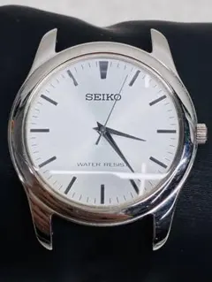 O367 可動 SEIKO セイコー 7N01-0DE0 腕時計 アナログ クオーツ 3針 ホワイト文字盤 社外レザーバンド SEIKO セイコー 7N01-0DE0 腕時計 アナログ クオーツ 3針 ホワイト文字