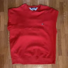 TOMMY HILFIGER スウェット レッド XXL