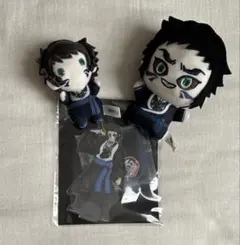 鬼滅の刃　獪岳　ちびぐるみ　ゆらふわみにみにぬいぐるみ　アクリルスタンド