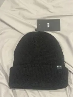 HUF 黒 ニット帽　新品未使用