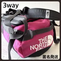 3way✨ノースフェイス ボストンバッグ リュック ショルダーバック ピンク 鞄