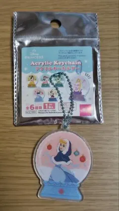 ディズニー プリンセス アクリルキーホルダー シンデレラ