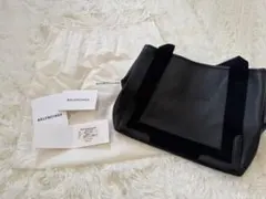 BALENCIAGA ブラック トートバッグ ポーチ付き