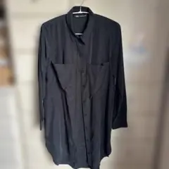 ZARA ブラック 長袖シャツ XS