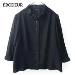 【美品】プラージュ　シアージャケット　ブラック Plage｜プラージュのジャケット・スーツ（レディース）の公式