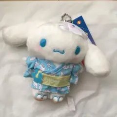 シナモロール　夏祭り　マスコット　ぬいぐるみ　夏まつり　浴衣　シナモン