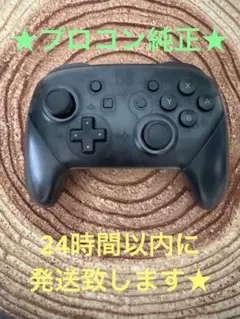 ニンテンドースイッチ 純正 プロコン ブラック①